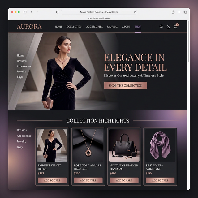 Demo Web Profil Butik