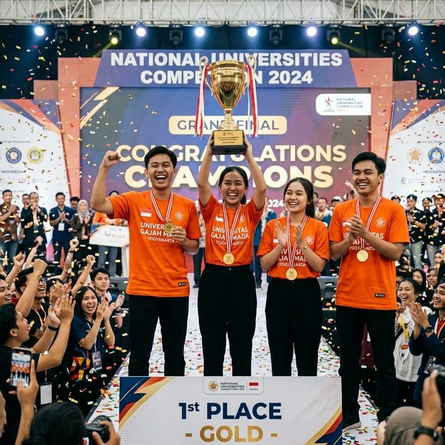 Tim UNC Raih Emas di PIMNAS 2024