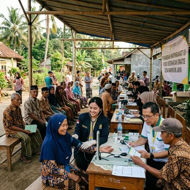 Penyuluhan Kesehatan Masyarakat Desa