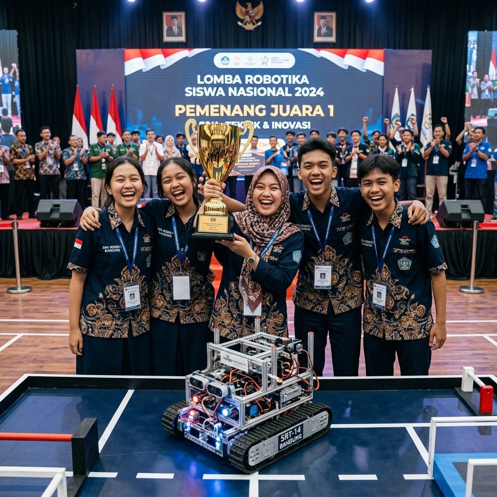 Juara 1 Lomba Robotika