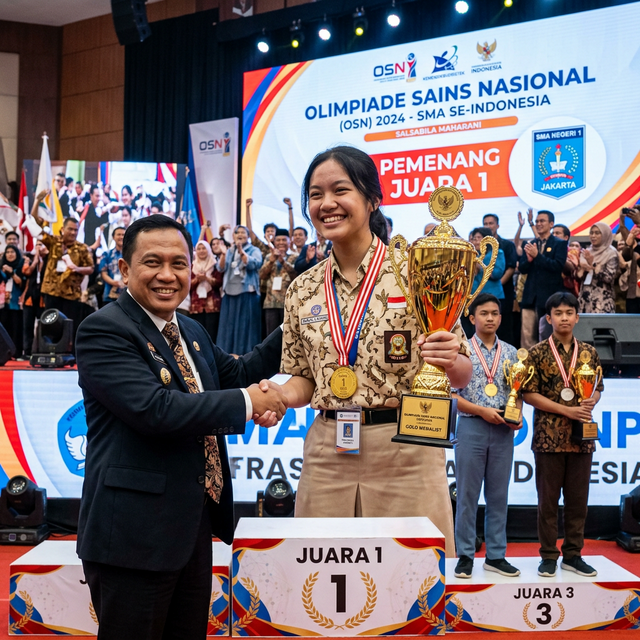 Siswa Raih Emas di OSN Matematika